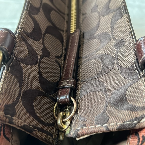 Coach Mosaic Gallery Signature CC Patchwork Shoulder Tote Bag - Picture 9 of 13